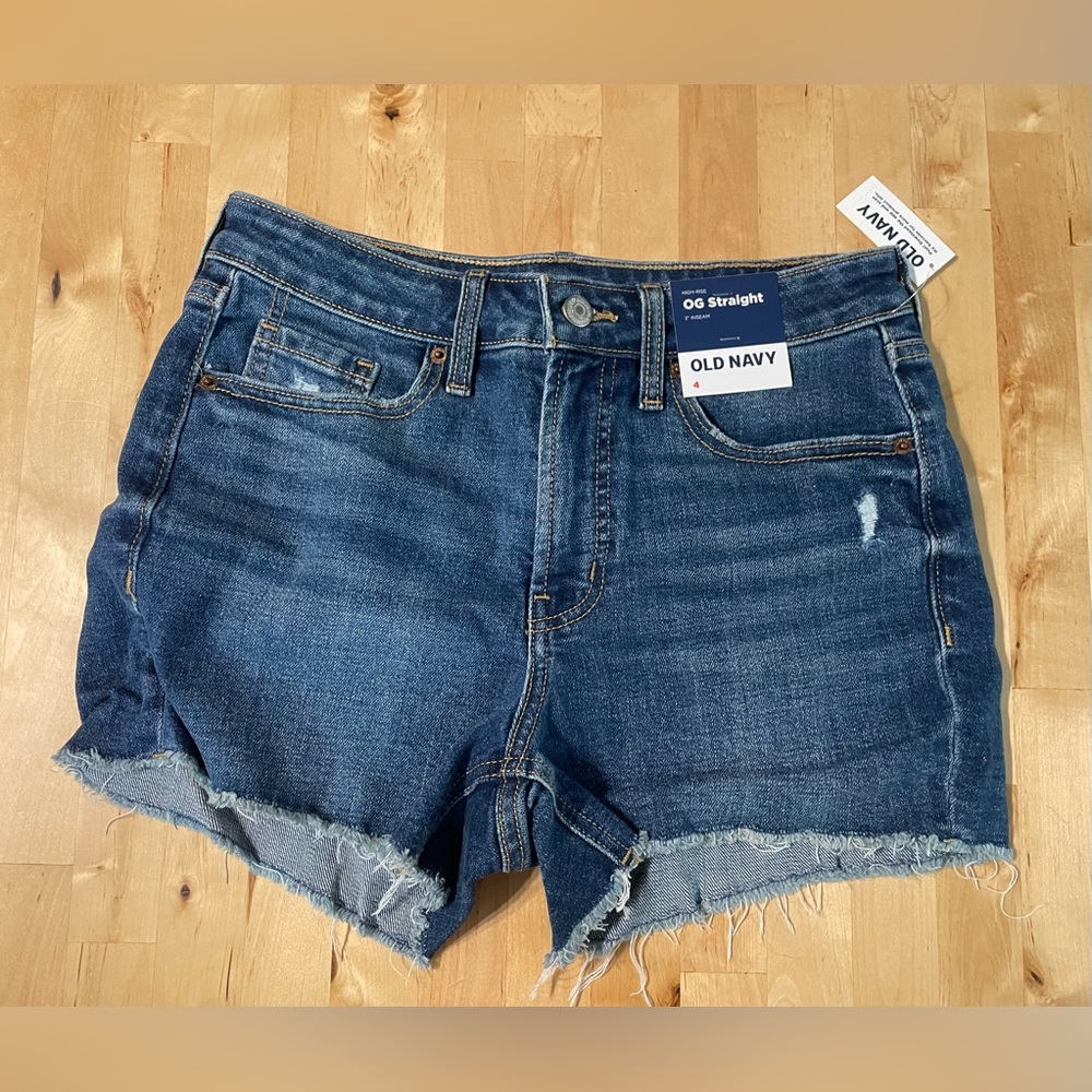 NWT - Old Navy High-Rise Jean Shorts